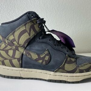 New Nike Dunk Hi Sandtrap Shoe, Women’s 5.5, Liberty of London Collaboration